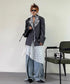 Lace Splicing Collar Jacket